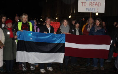 Progressiivid korraldasid solidaarsusmeeleavalduse Tartus!